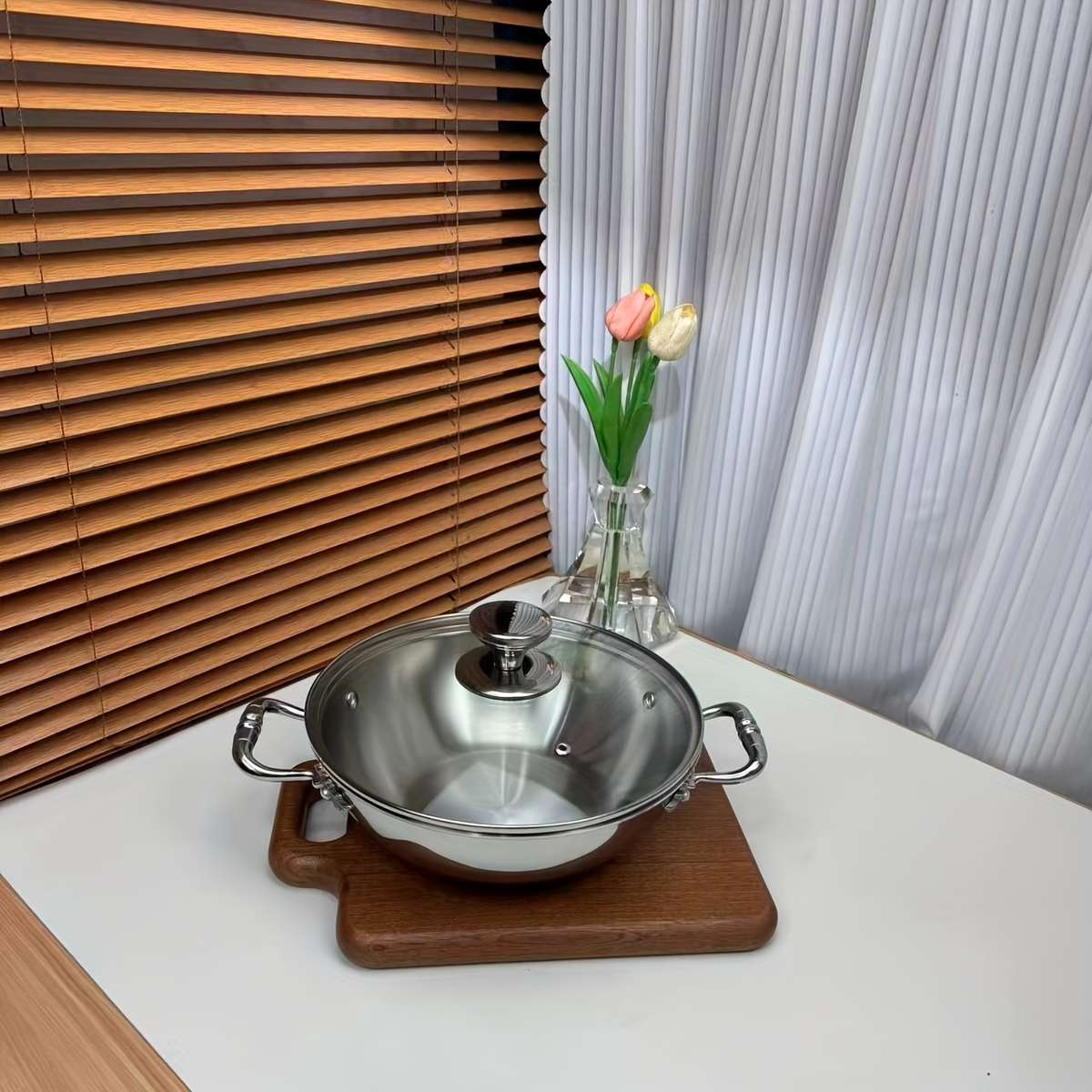 Stainless Steel Pot With Lid