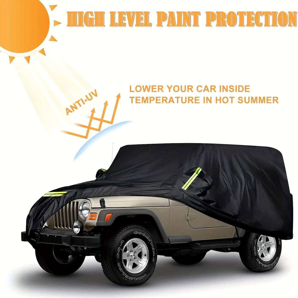 Car Cover Color Black Items 2 Door