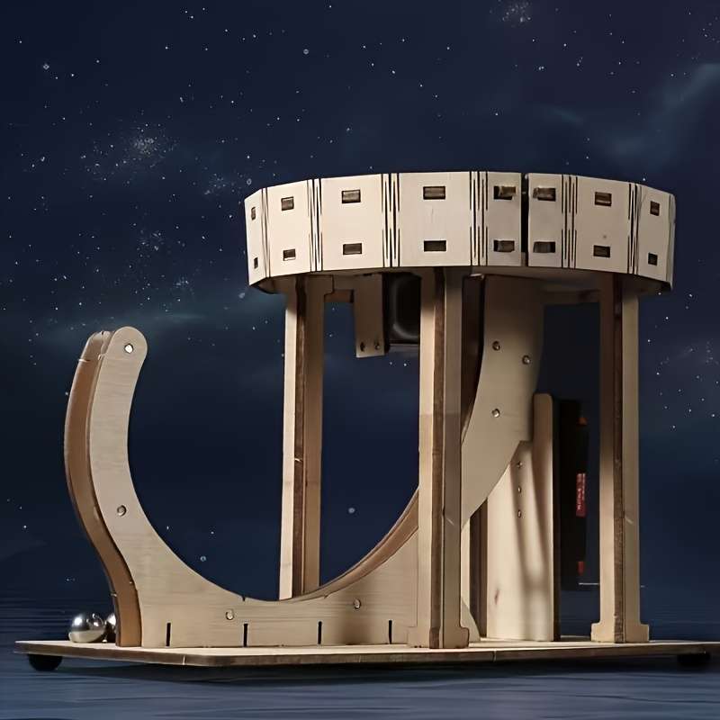 Building Toy Architectural Model Toy Set Model 3D Jigsaw Model Boxed Khaki