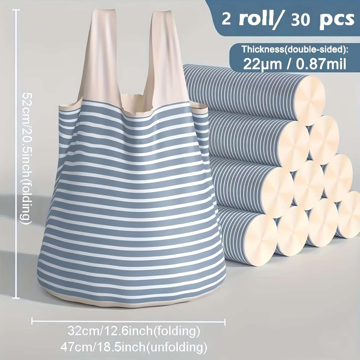 Trash Bag2 Rolls 30 Pieces