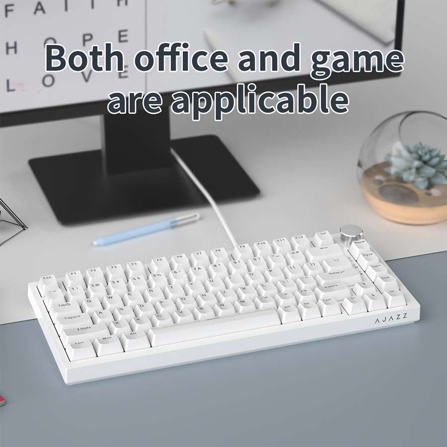 AJAZZ Wired Full-Key Hot-Swappable Keyboard