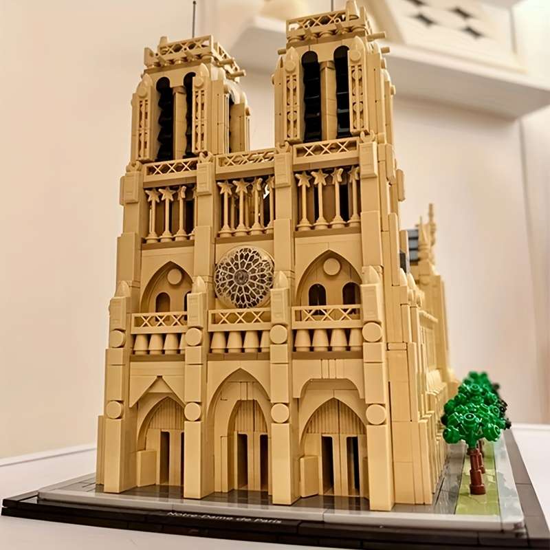 Building Toy Architectural Model Toy Set Style Paris Architecture