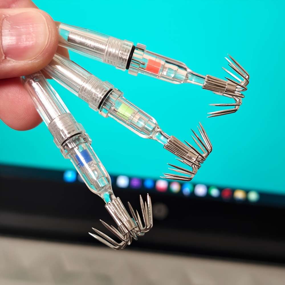 2pcs Squid Lures Fishing Lures with Sharp Hooks Night Fishing Octopus Lures