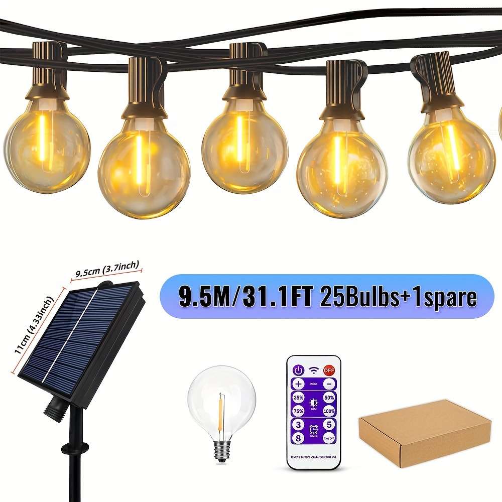 String Lights Size 7M 10Bulbs  1 Spare