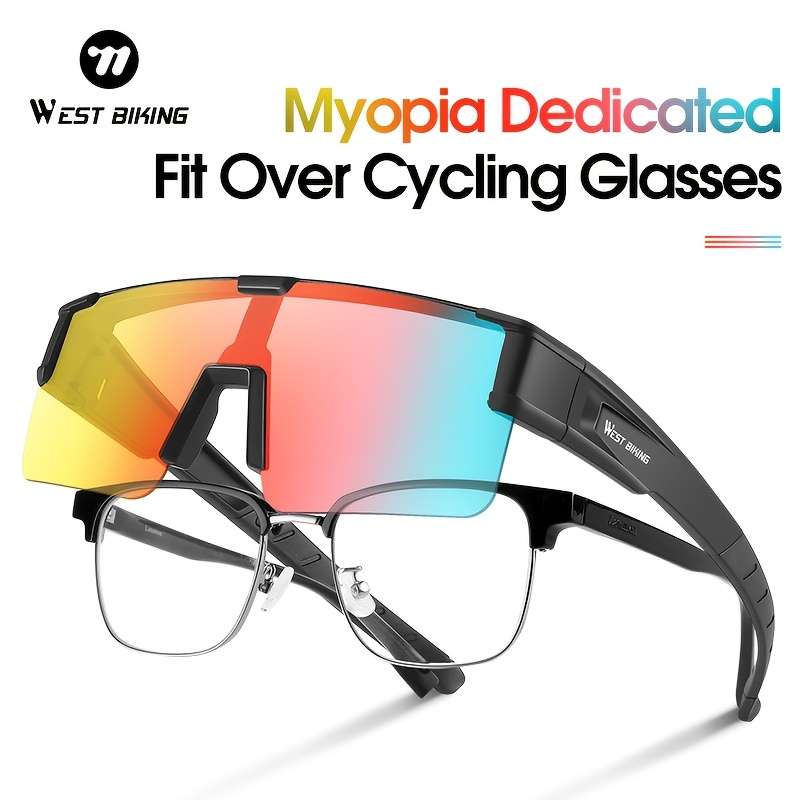 Cycling Glasses Color White