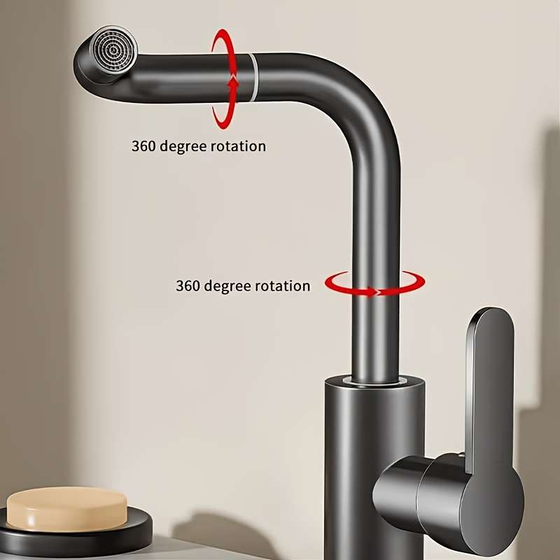 Faucet Black  Includes 2 60Cm Tubes