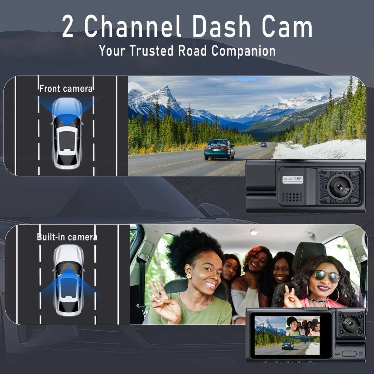 Dashcam Items With 64Gb Card