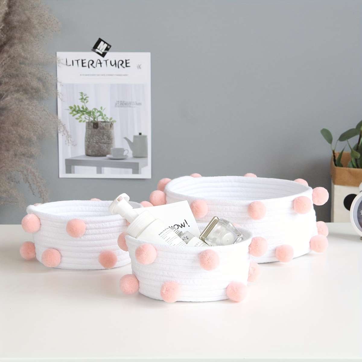 Storage And Organizationcolor White Quantity 2Pcs