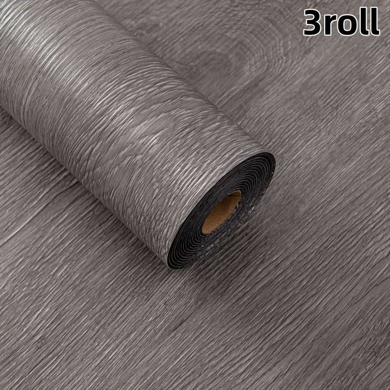 Self Adhesive Floor Stickers Medium Gray Oak 3Roll