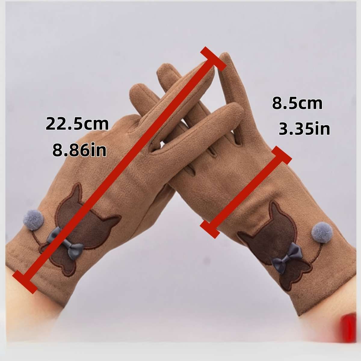 Gloves Color Khaki 1