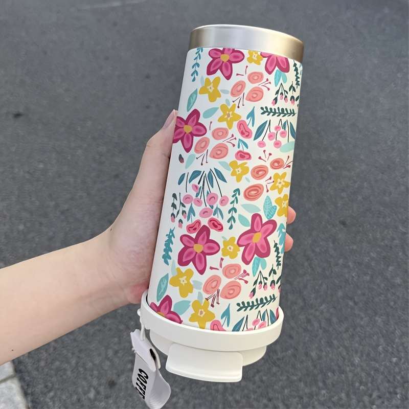 Water Cup Color Colorful Flowers