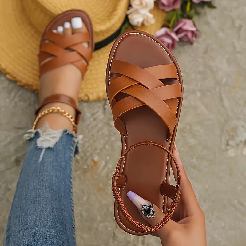 Sandals Color Brown Size Uk 5