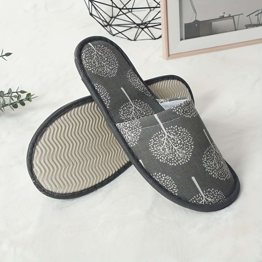 Cotton Slippers Color Grey