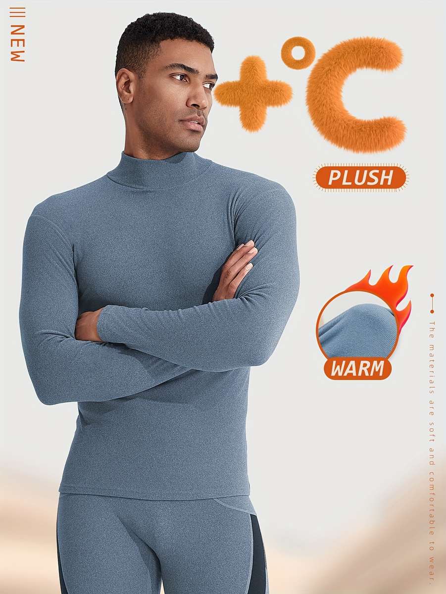 Thermal Underwear Color Grey Sizes