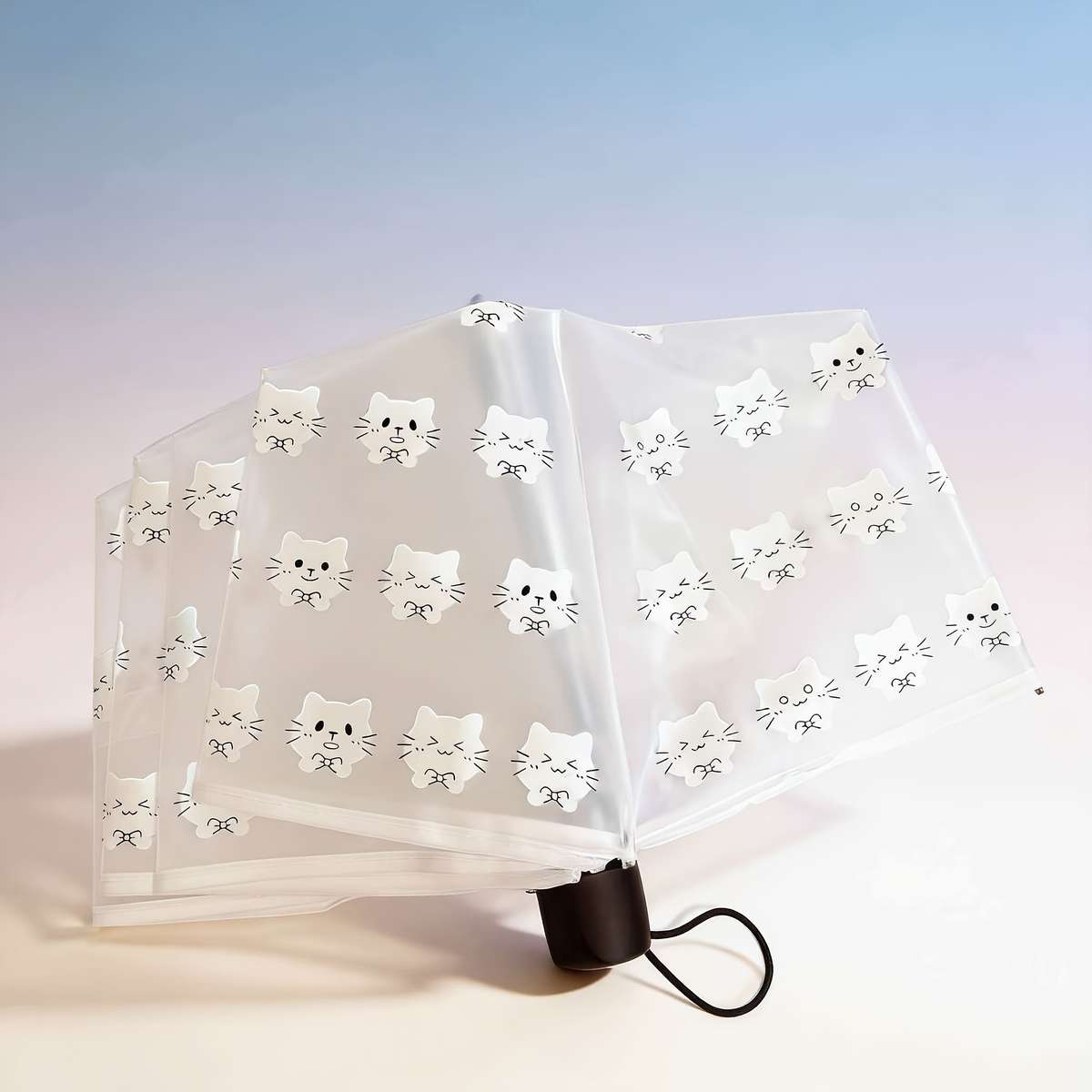 Umbrella Color White Kitten