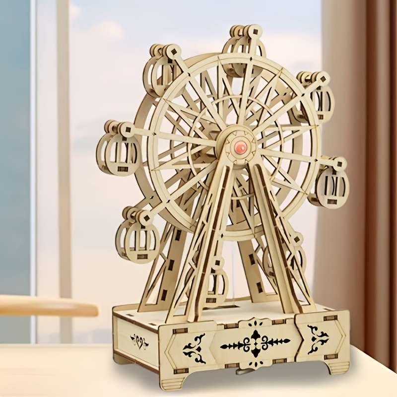 3D Building Model Puzzle Set Items 3D Puzzle