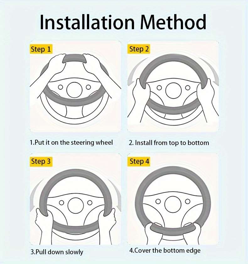 Car Steering Wheel Cover Frog Green