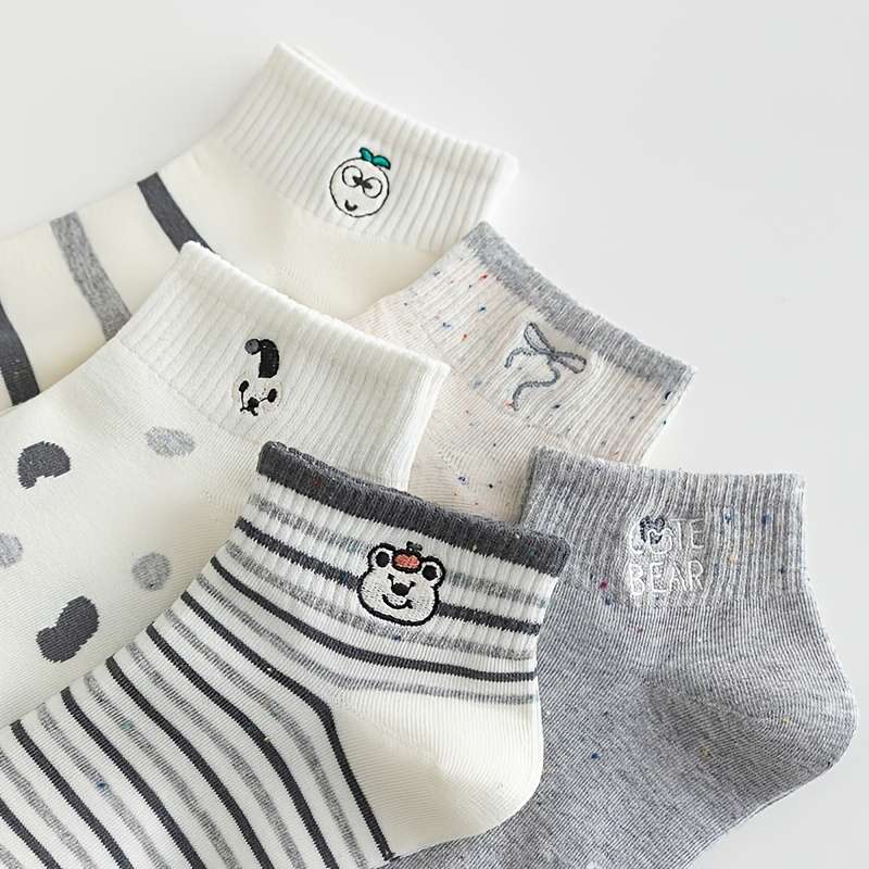 Women S Socks Color 5 Pairs In Random Mixed Colors