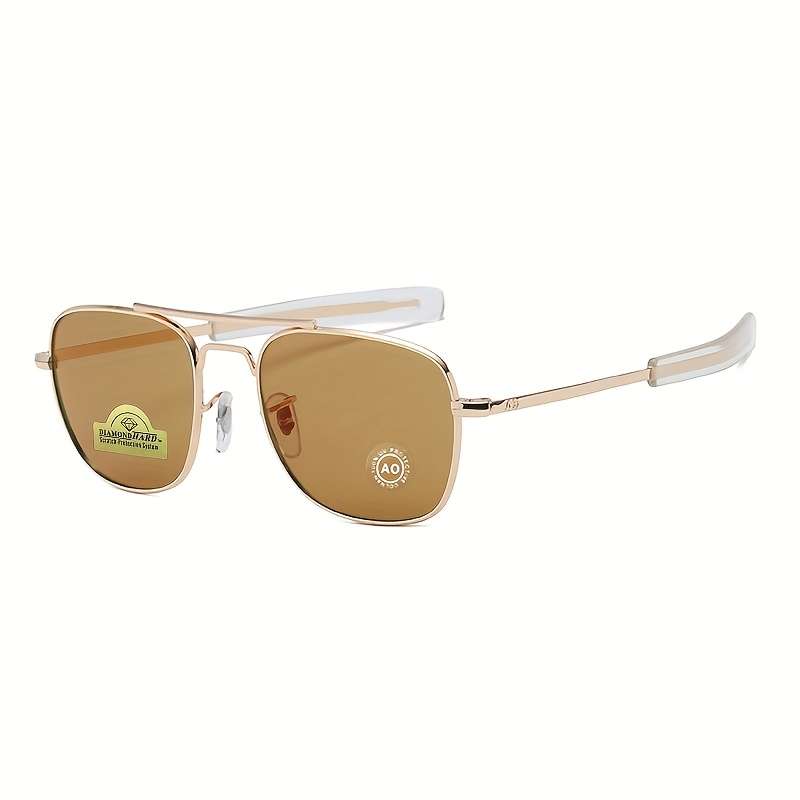 Mens Glasses Color C5 Golden Gray
