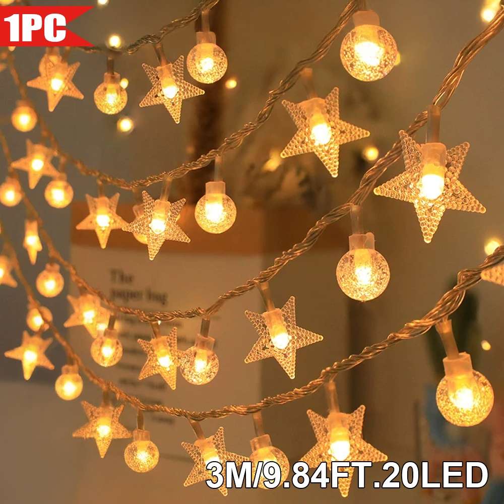 10Led Premium String Lights And Bubble Ball Transform Your Holiday Celebration