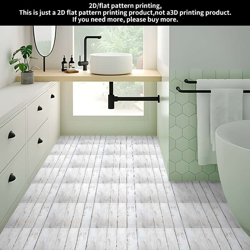 Self Adhesive Floor Stickers 11.8Inchx11.8Inch30X30Cm
