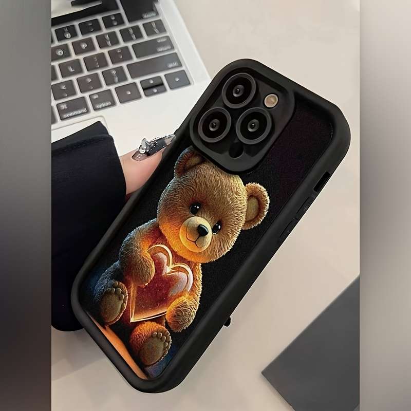 1Pc Black For iPhone 14 Pro Max Phone Case Phone Cover