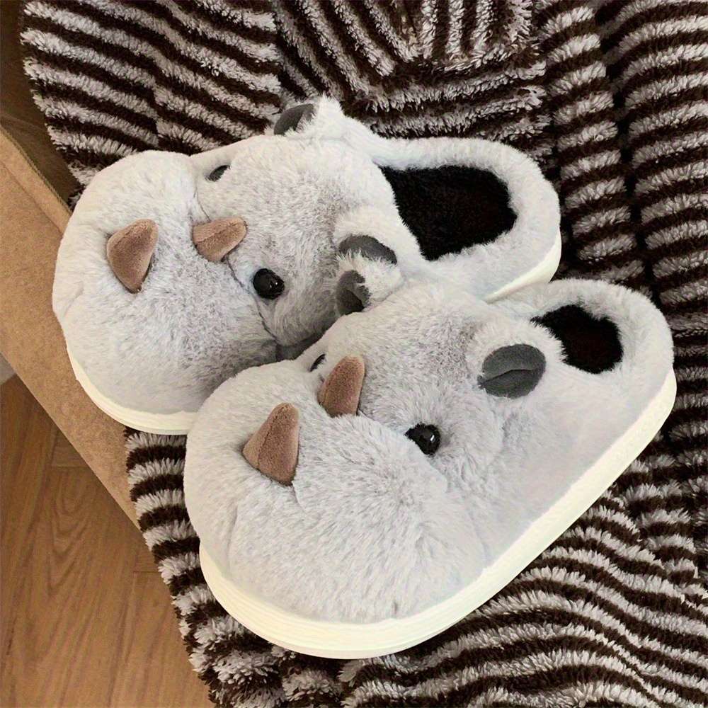 Cotton Slippers Color Grey Blue Sizeuk 1.5-2