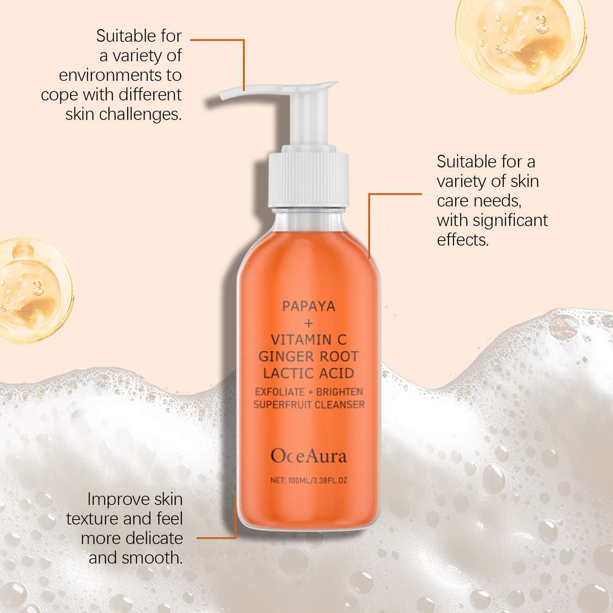 Facial Cleansing Capacity 100Ml*2