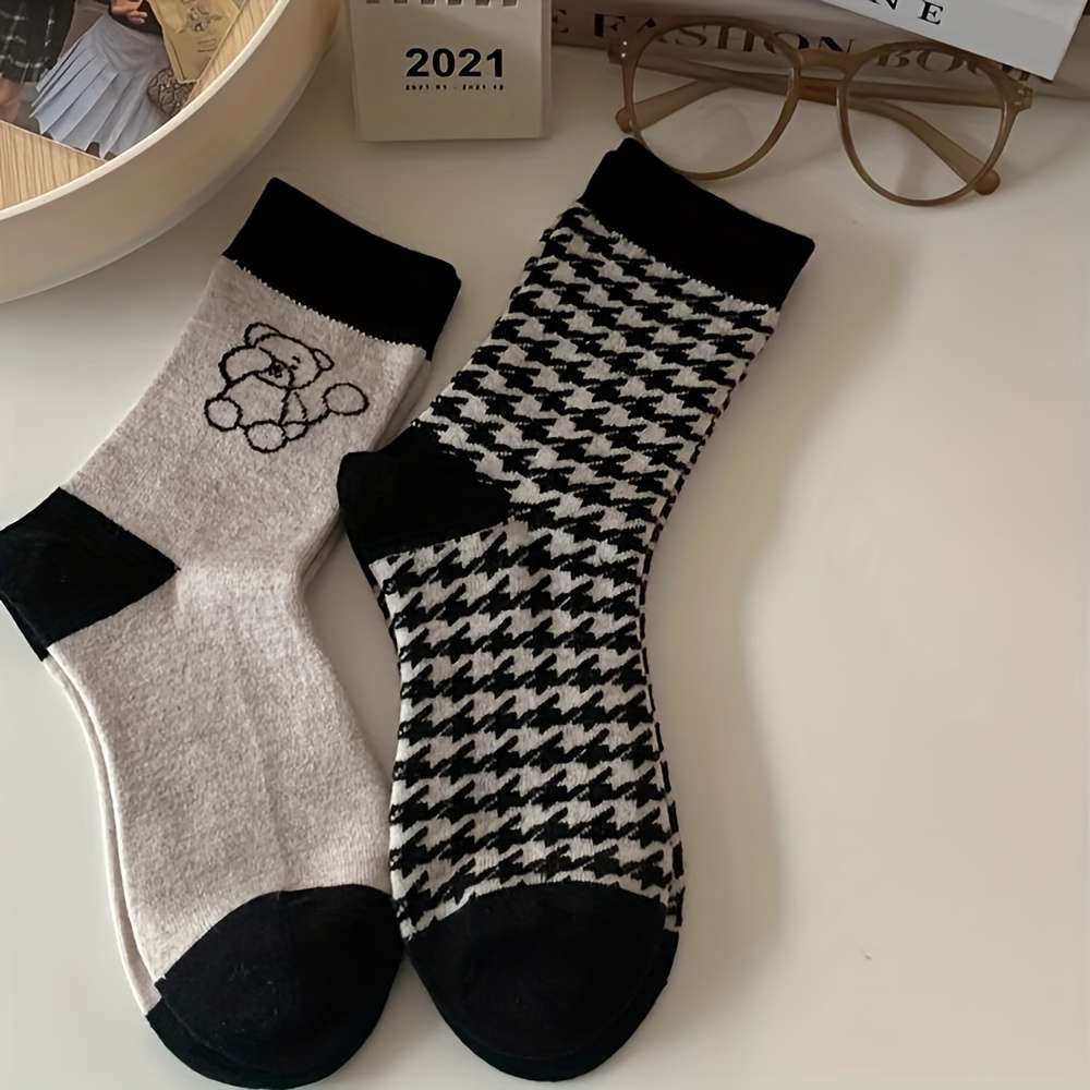 Women S Socks Color 5 Pairs Mixed Colors Size Onesize
