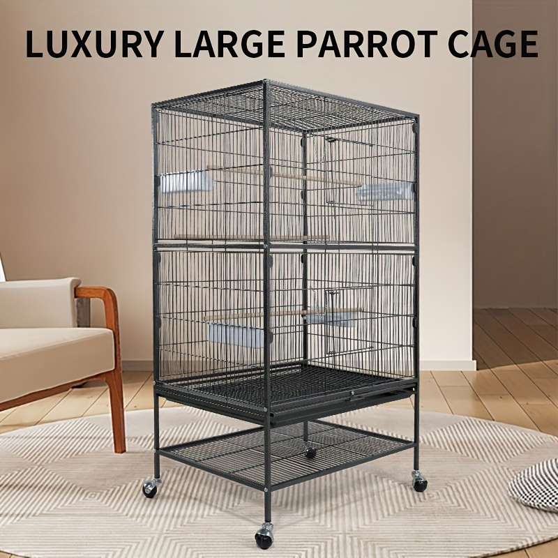 Birdcage Size 52 Inches  79*52*131 5Cm