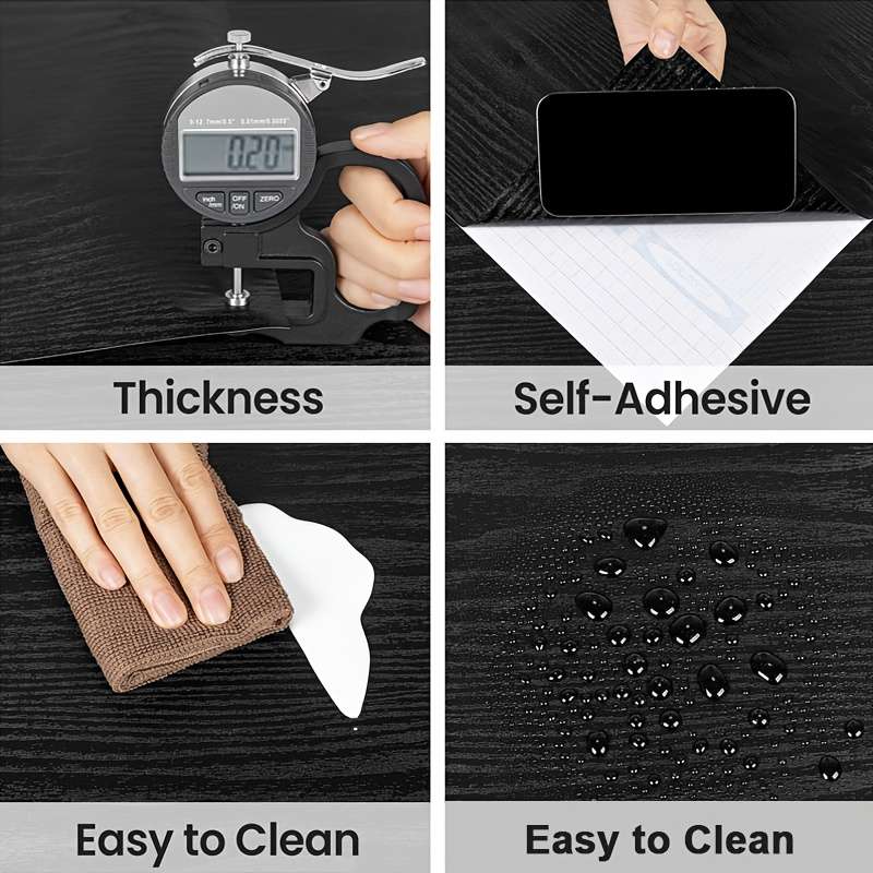 Self Adhesive Mahogany Grain Floor Sticker 60cm x 3m