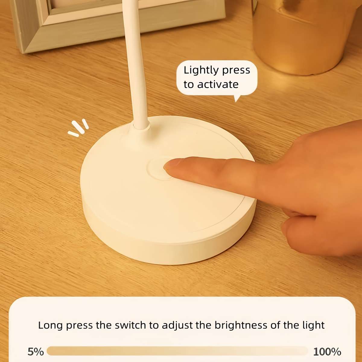 LED USB Desk Lamp Lighting Fixture Desktop