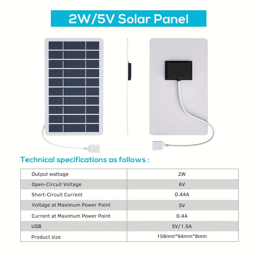 Solar Panel Model Tcf 2W