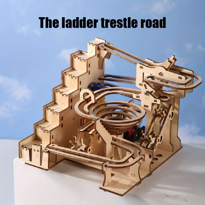 3D Building Model Puzzle Set