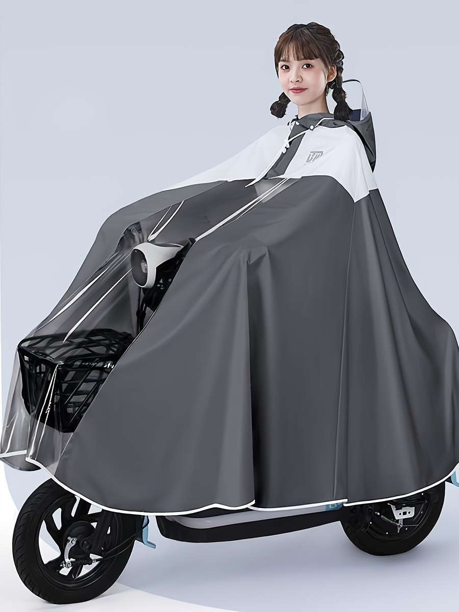 Raincoat Grey White Size Onesize