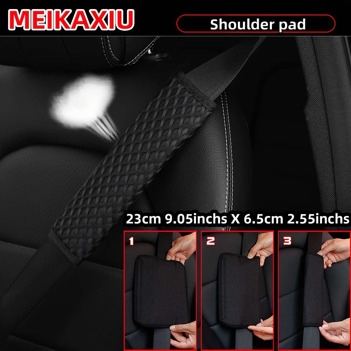 Car Steering Wheel Cover Black