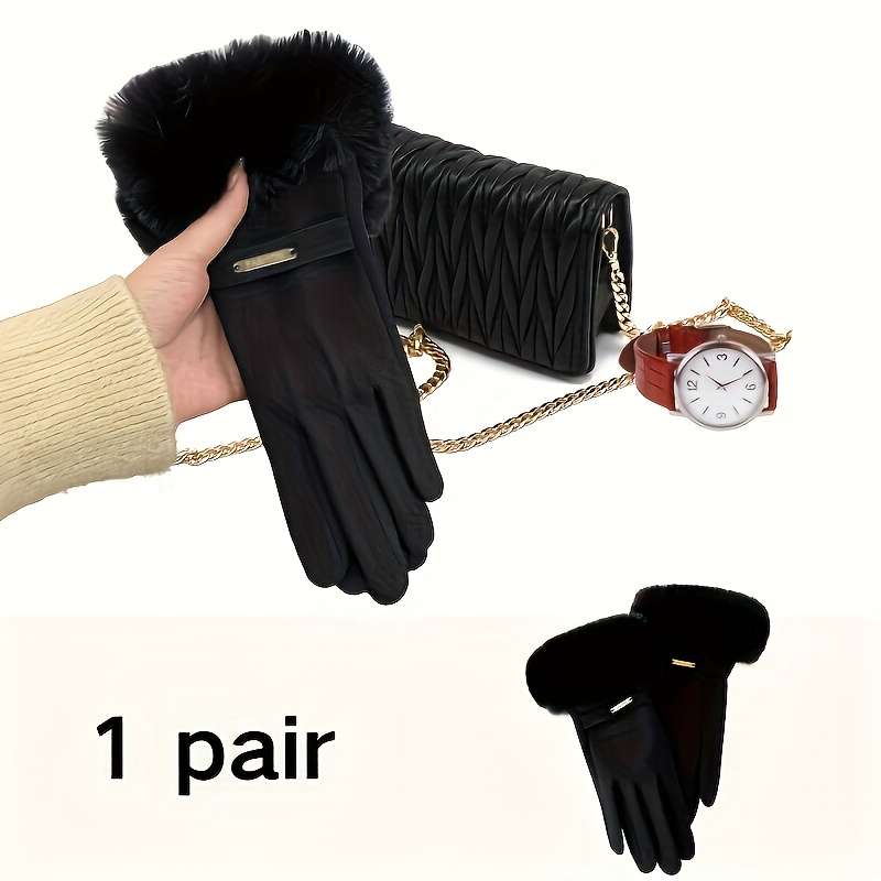 Gloves Color Black