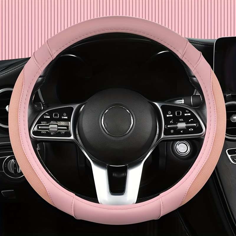 Car Steering Wheel Cover Candy Powder (O Shaped)