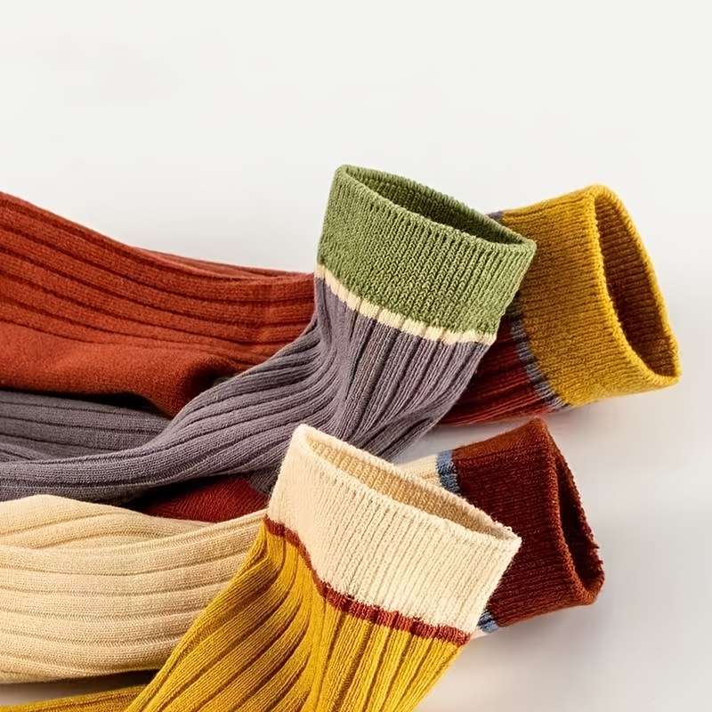 Women S Socks Color Mixed Color5 Pairs Size Onesize