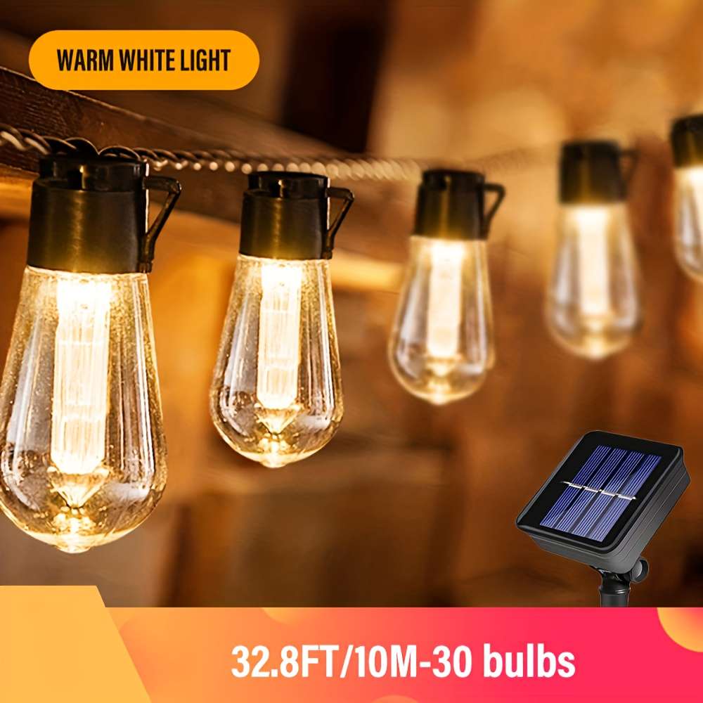 String Lights Size 23Ft 7M 20 Bulbs