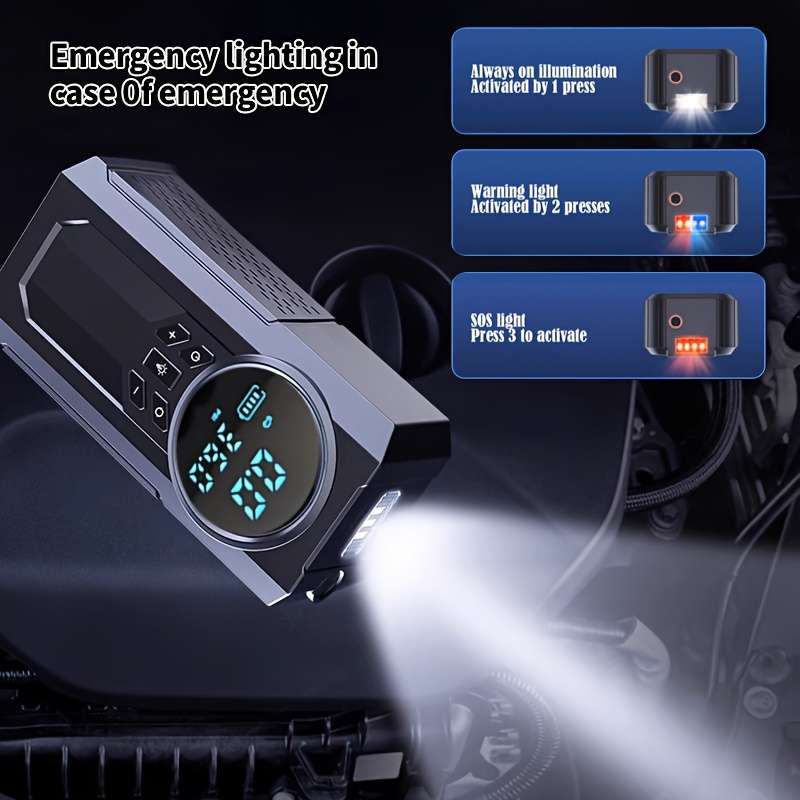 Ultra Durable Efficient Ergonomic Car Battery Starter Kit For Emergency Kit