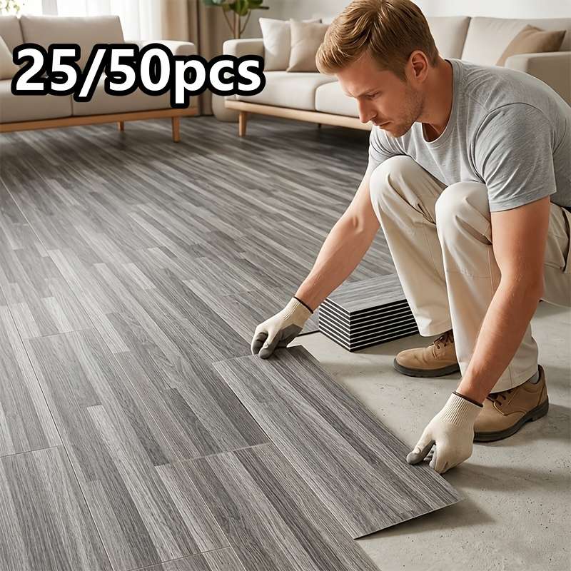 Self Adhesive Floor Stickers Lth8610 50Pcs