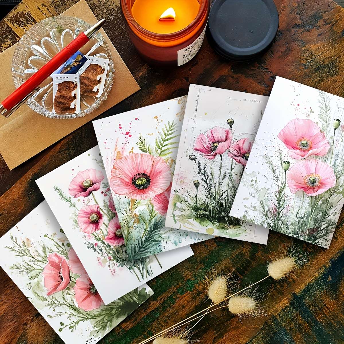 Greeting Cards Color 6 Pieces