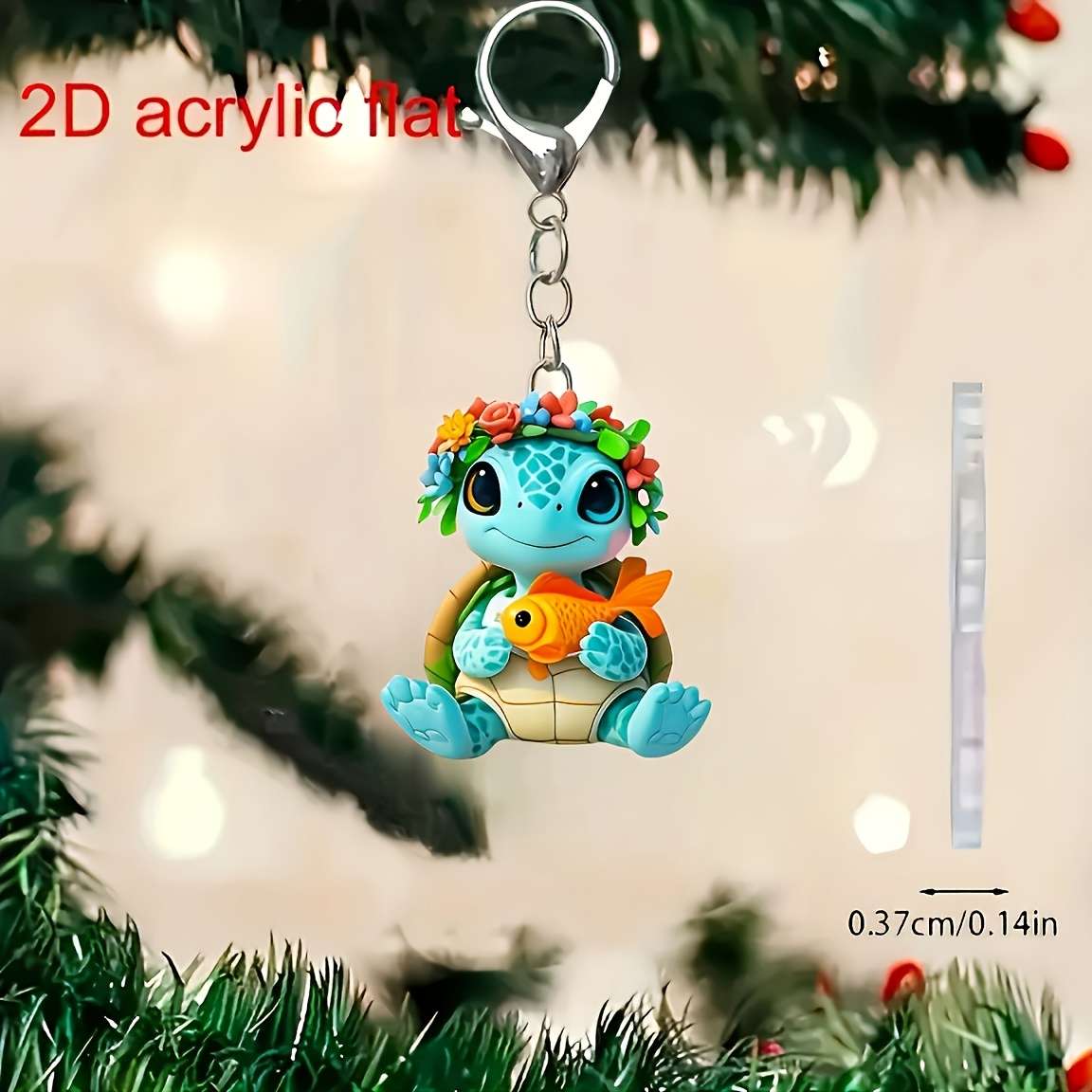Keychain Ornament Style Turtle