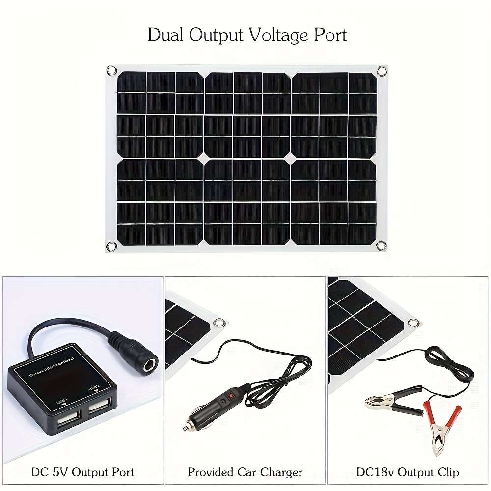 Solar Panel Style With 100A Controller Quantity 2Pcs