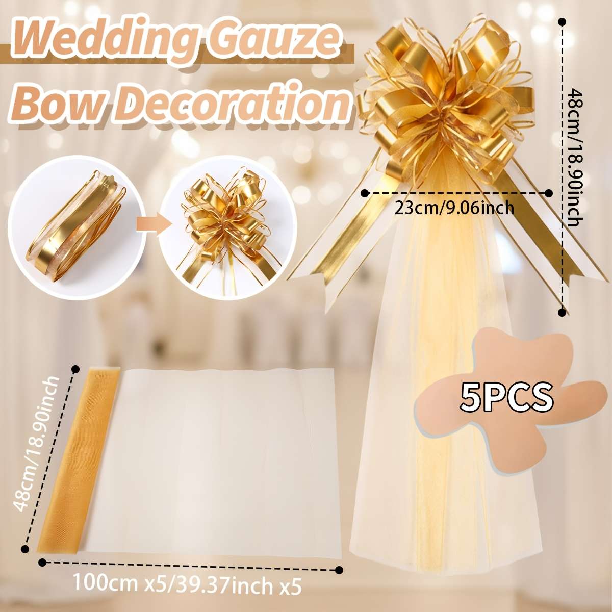 Wedding Supplies Quantity 5Pcs