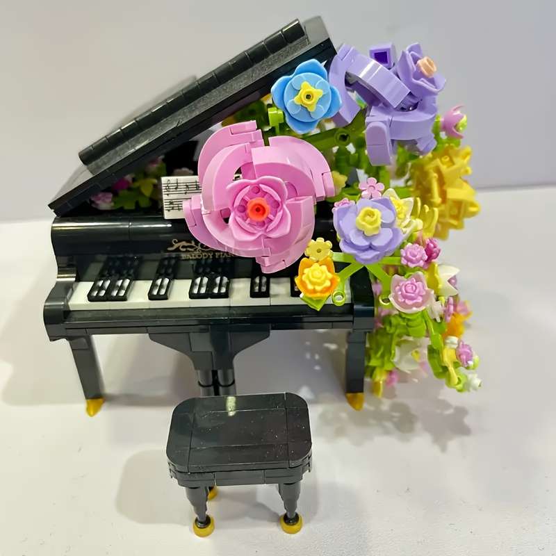 3D Puzzle Musical Instrument Model Model Piano Blocks