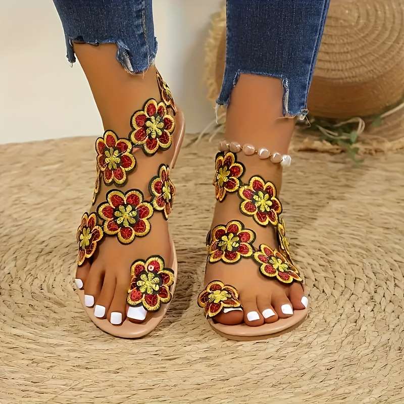 Sandals Color Red Sizeuk 7.5