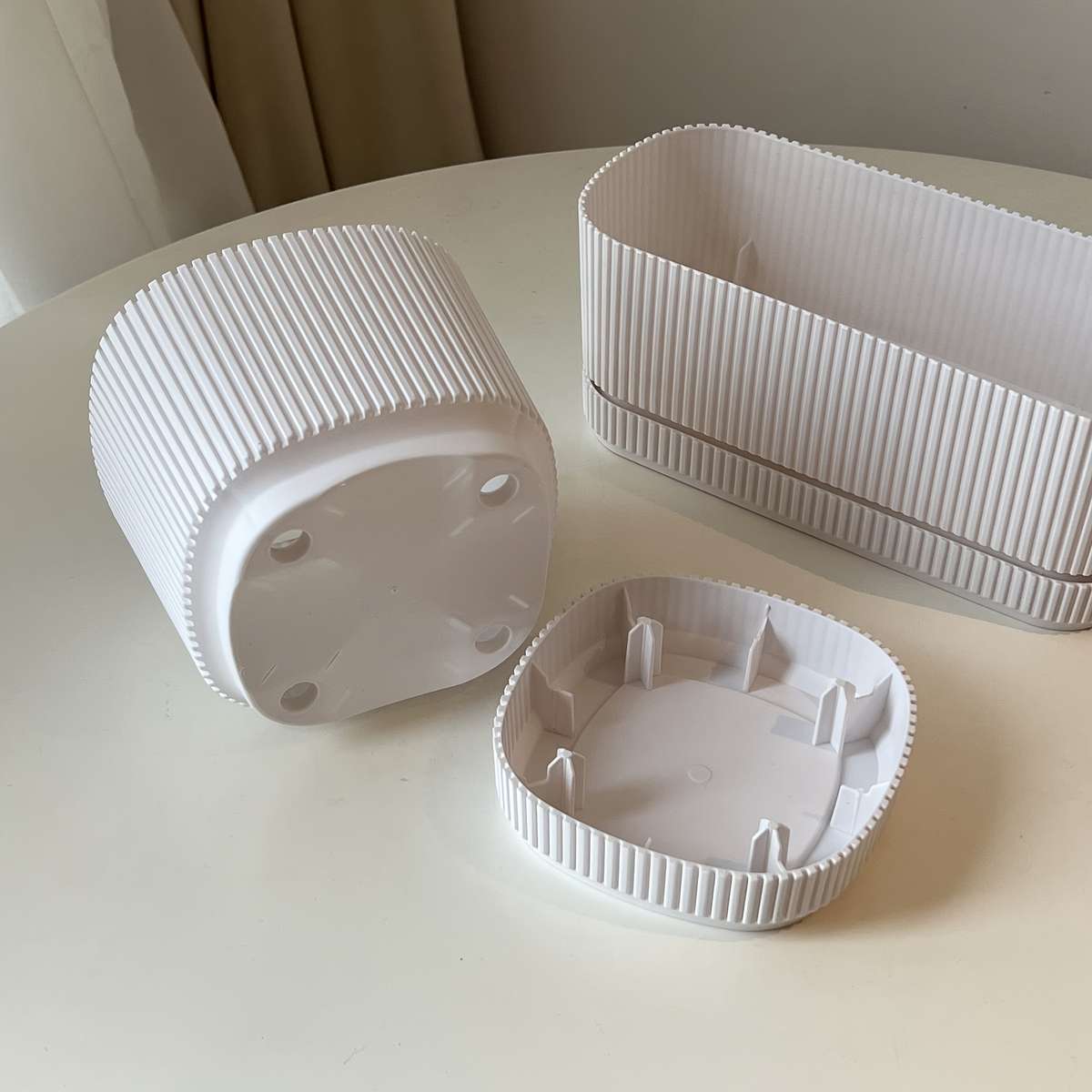 Flowerpot  1Pcmodel Rectangle  With Tray