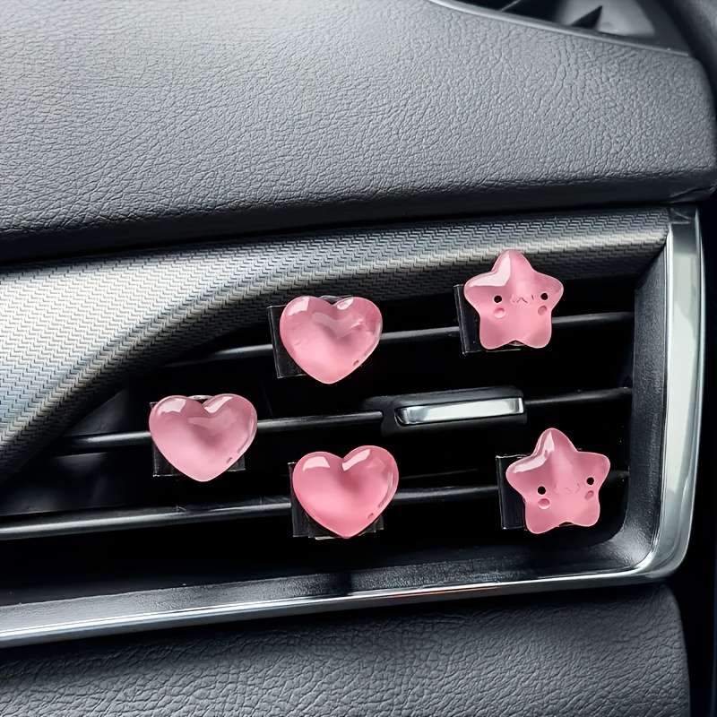 Car Interior Decor Color Pink